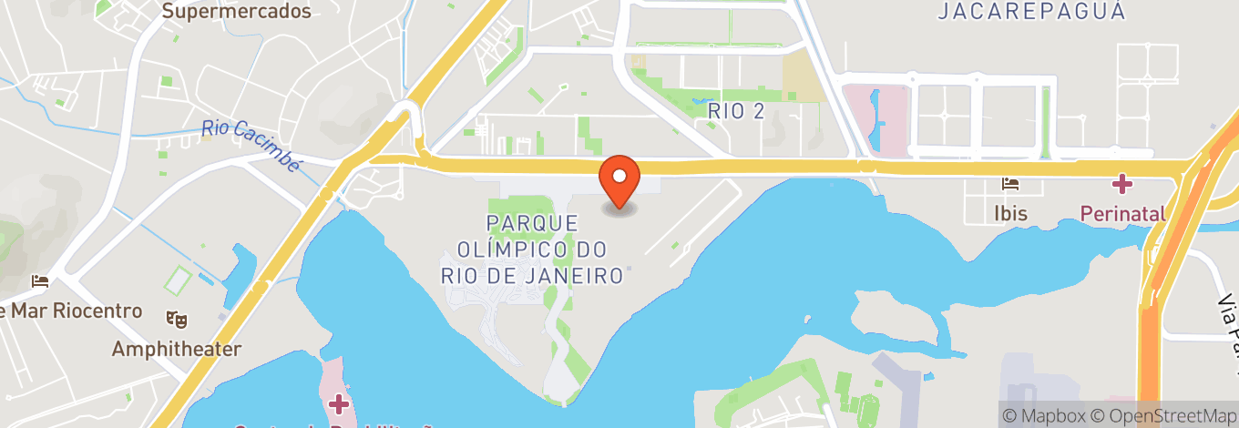 Map of Parque Olímpico - Cidade Do Rock