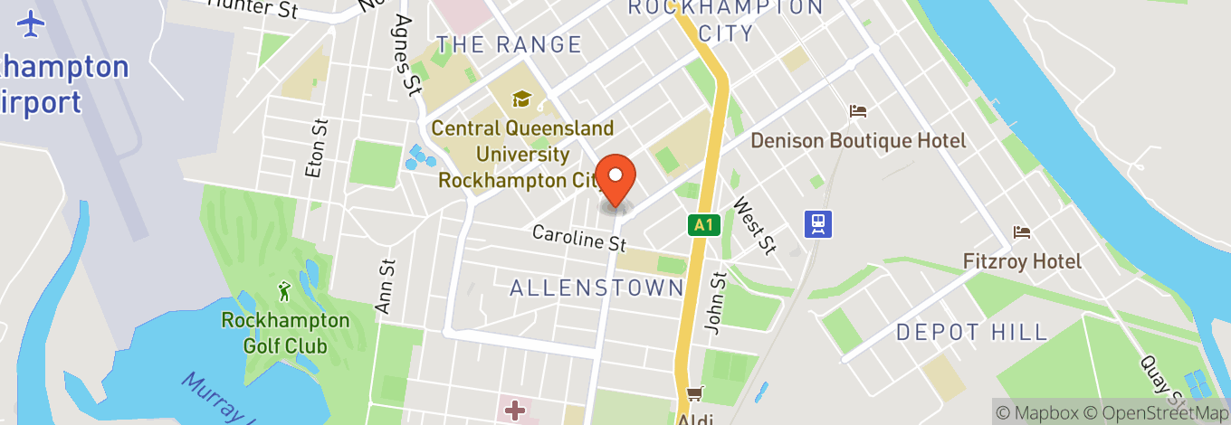 Map of Allenstown Hotel