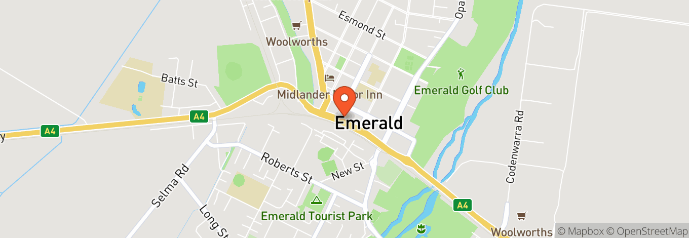 Map of Emerald Star Hotel