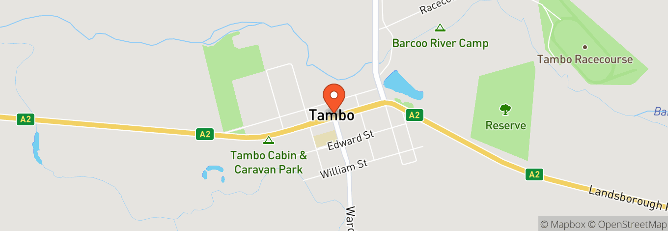 Map of Tambo Racecourse