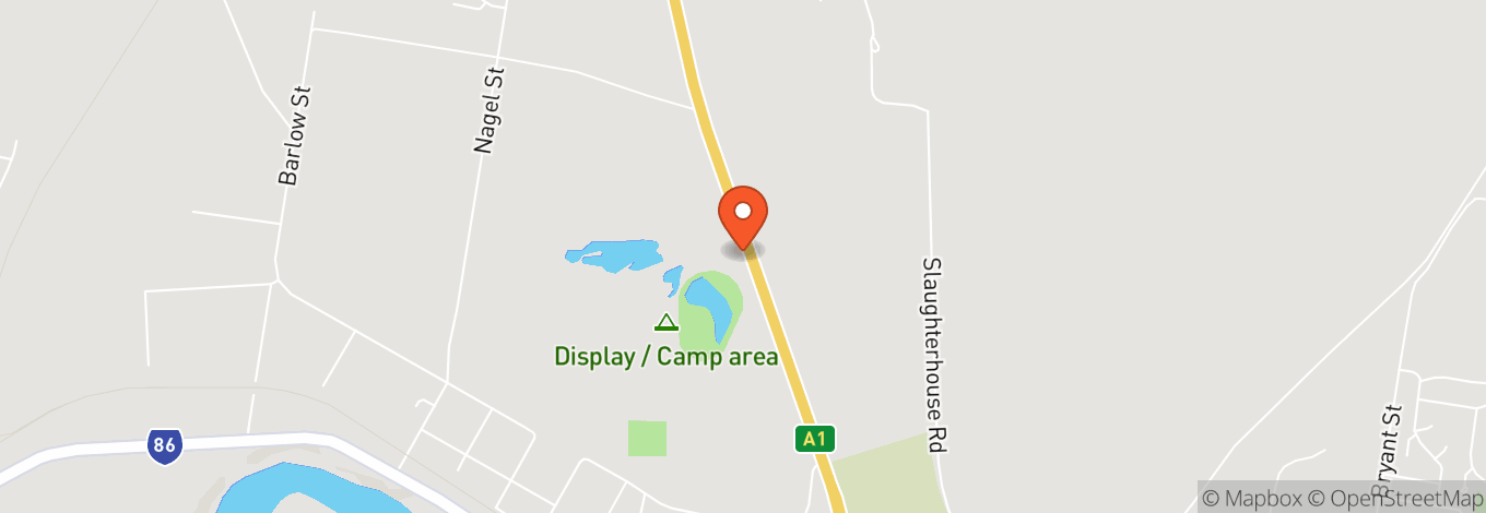 Map of Maryborough Showgrounds And Equestrian Park