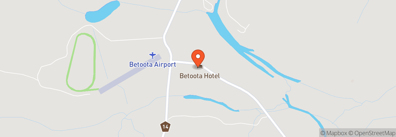 Map of Betoota Hotel
