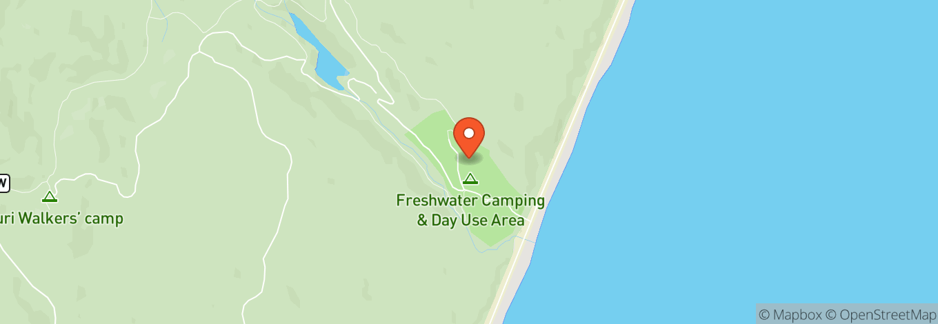 Map of Double Island Point