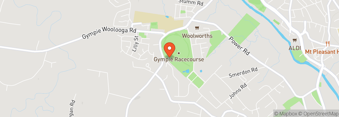Map of Gympie Turf Club