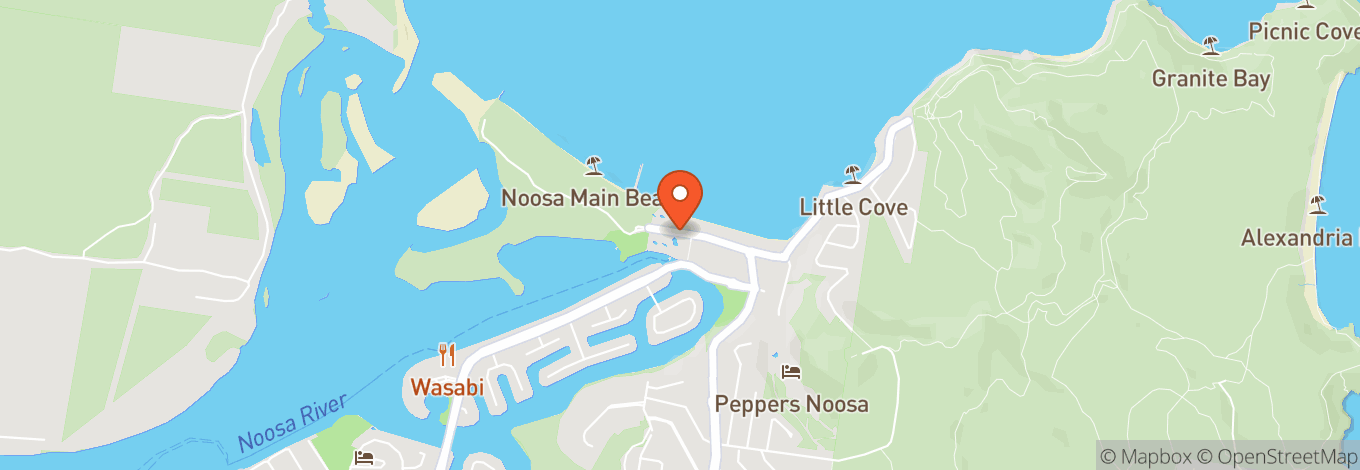 Map of Cibaria Noosa