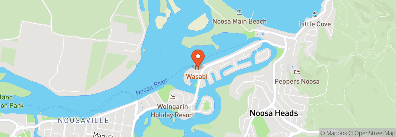 Map of Rickys River Bar & Restaurant