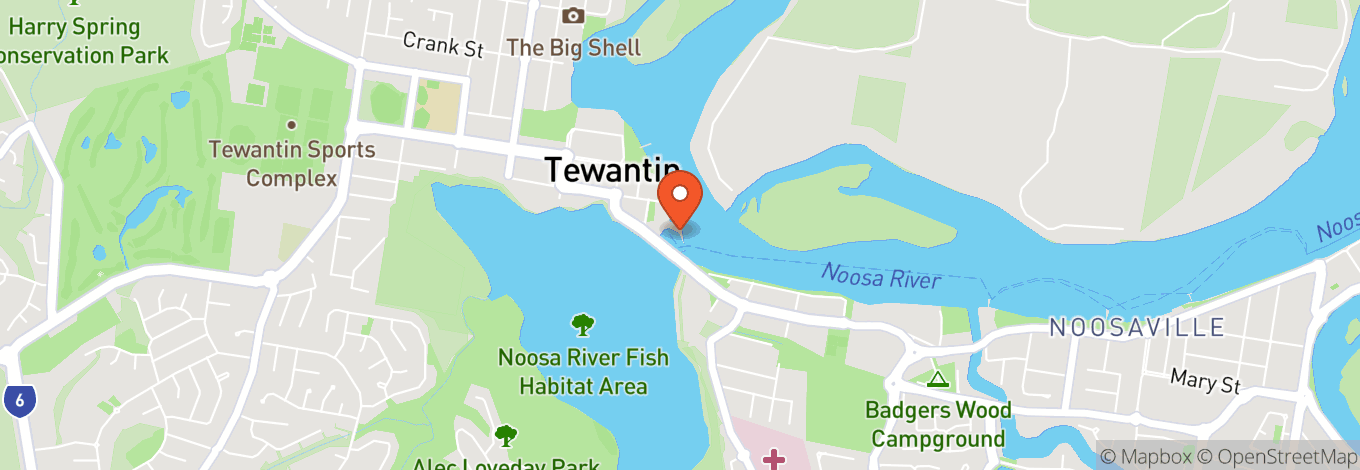Map of Peli's Noosa