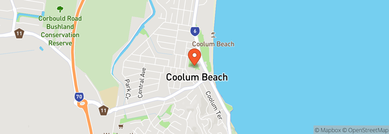 Map of Coolum Civic Centre