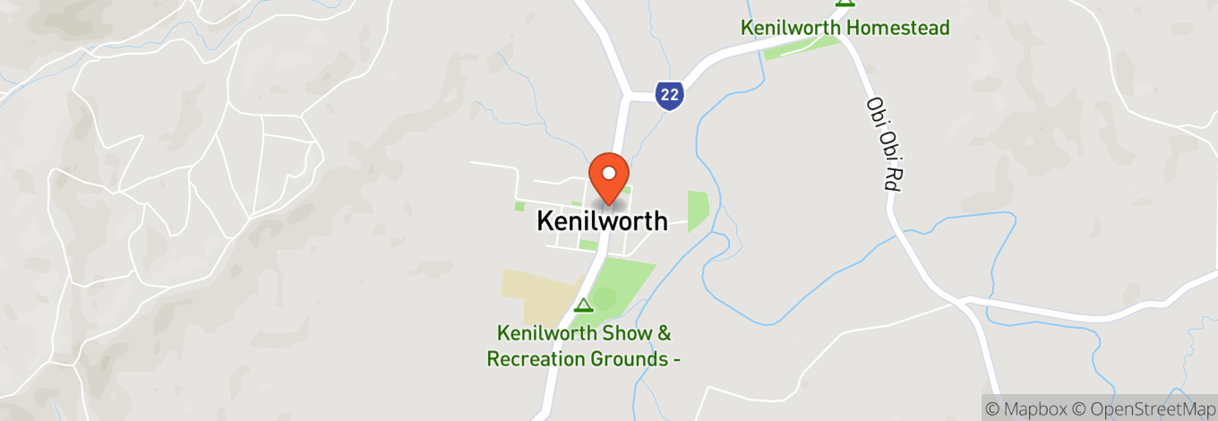 Map of Kenilworth Showground