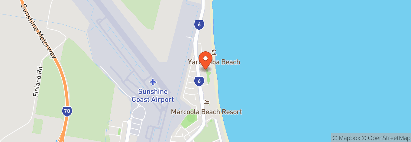 Map of Surfair Beach Hotel