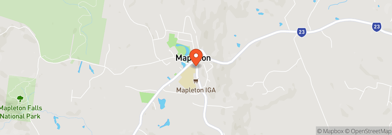 Map of Mapleton Public House