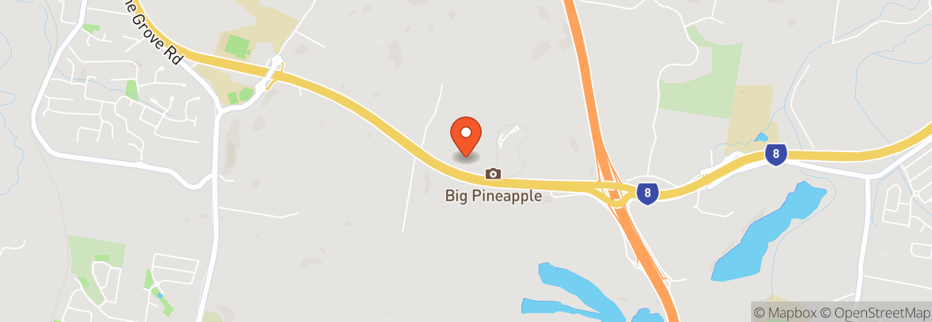 Map of The Big Pineapple
