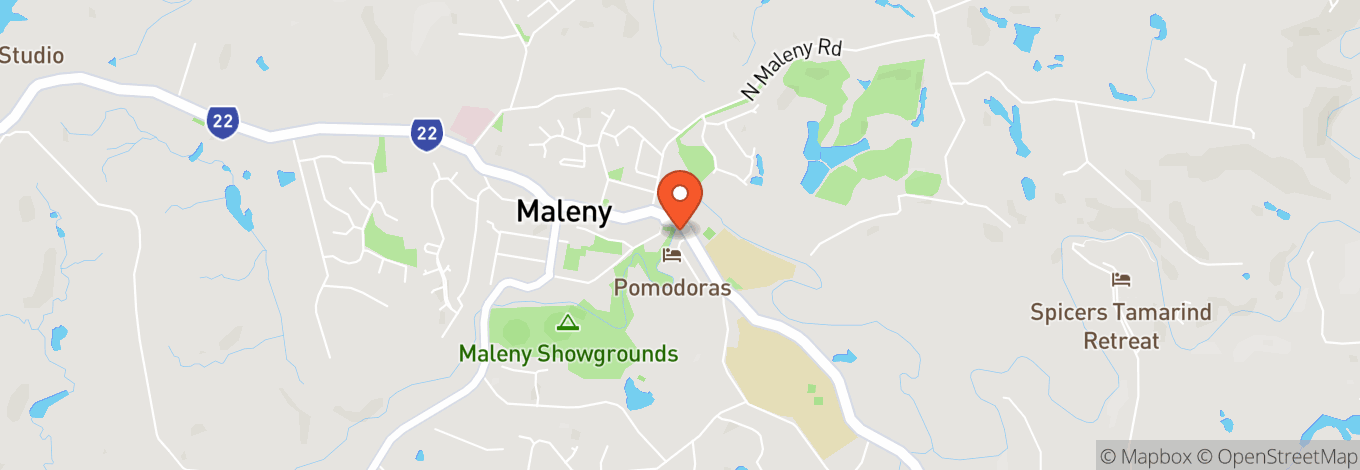 Map of RSL Maleny Sub Branch