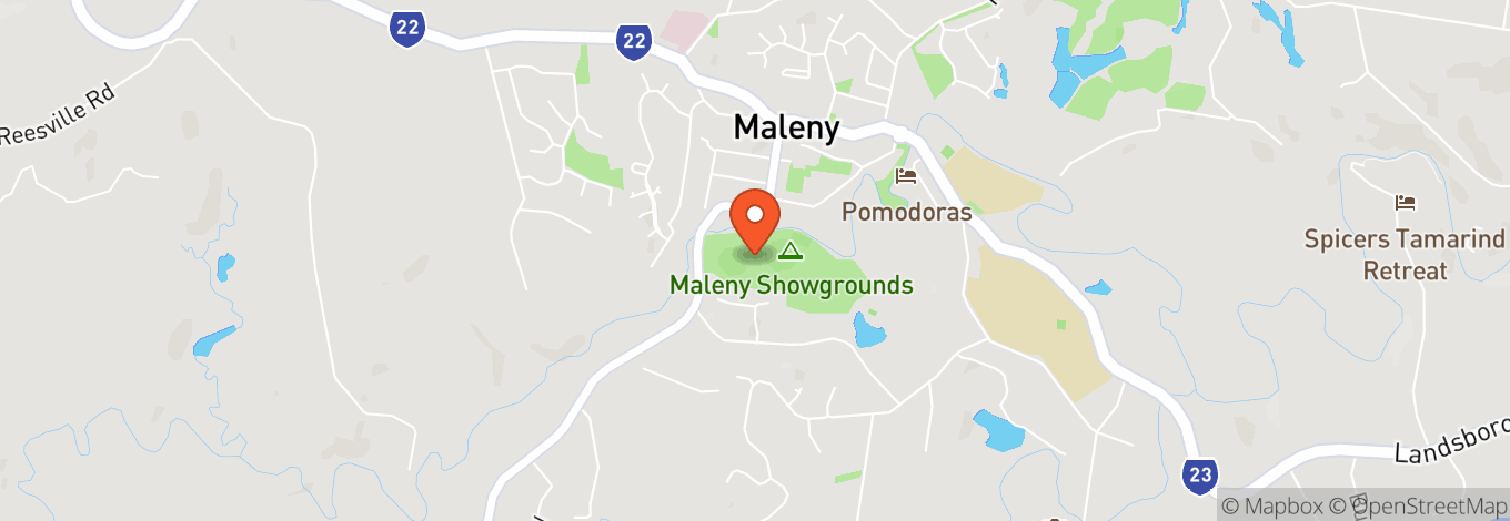 Map of Maleny Showground