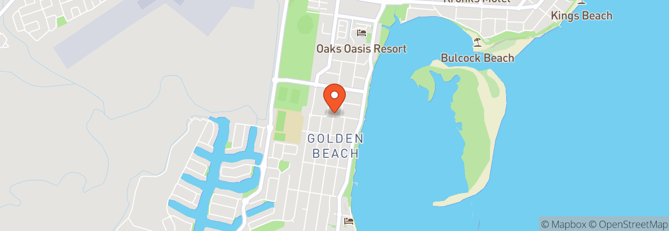 Map of Caloundra Sharks Rugby League Football Club