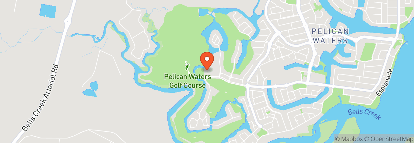 Map of Pelican Waters Resort