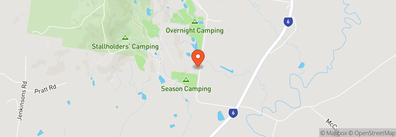 Map of Woodford Folk Festival