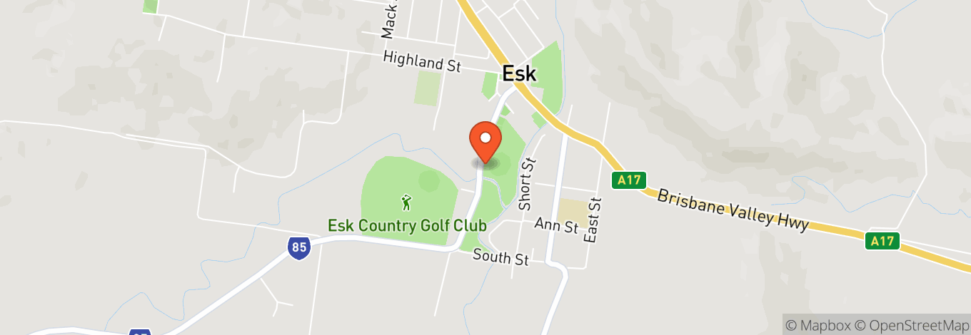 Map of Esk Showgrounds