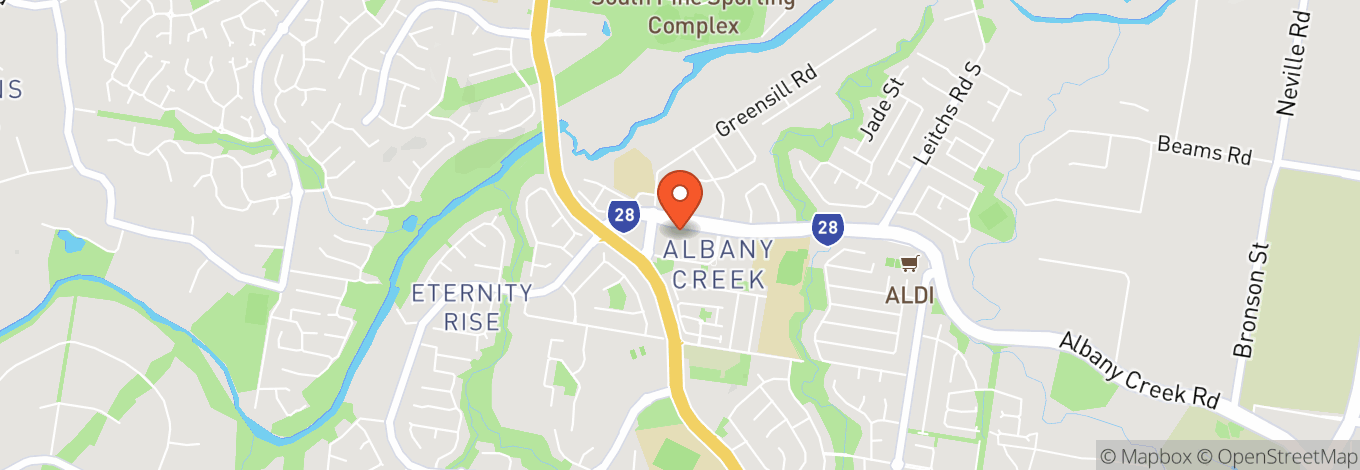 Map of Albany Creek Tavern