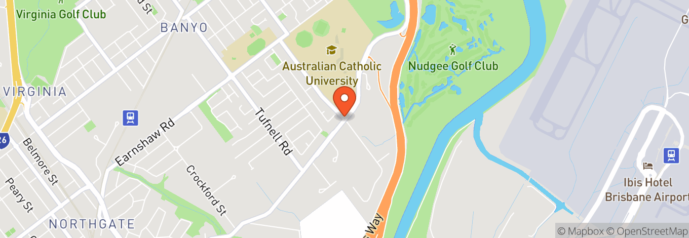 Map of Approach Rd & Nudgee Rd