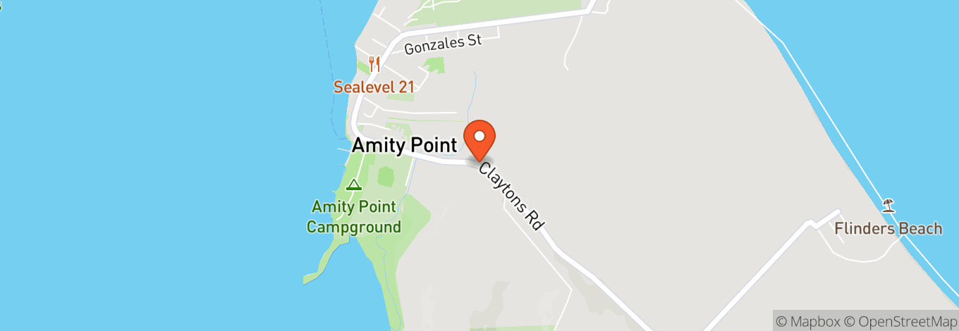 Map of Amity Point Community Club