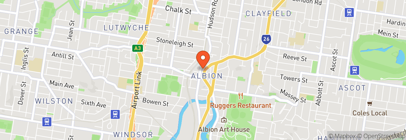 Map of The Albion Hotel