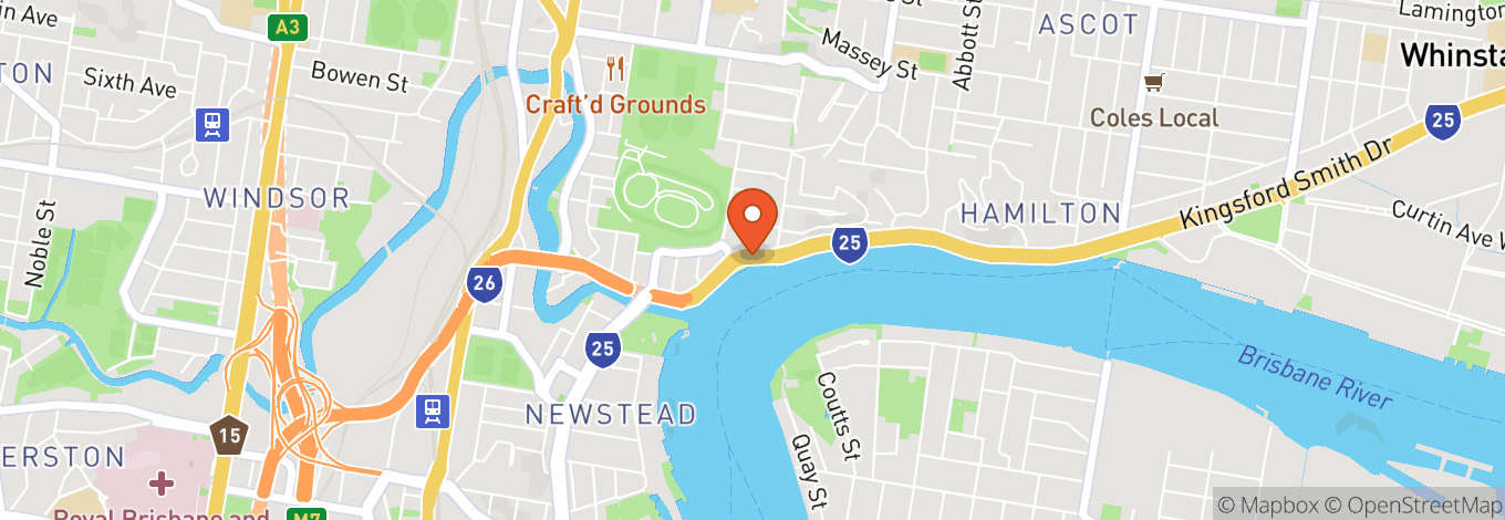 Map of Newstead House