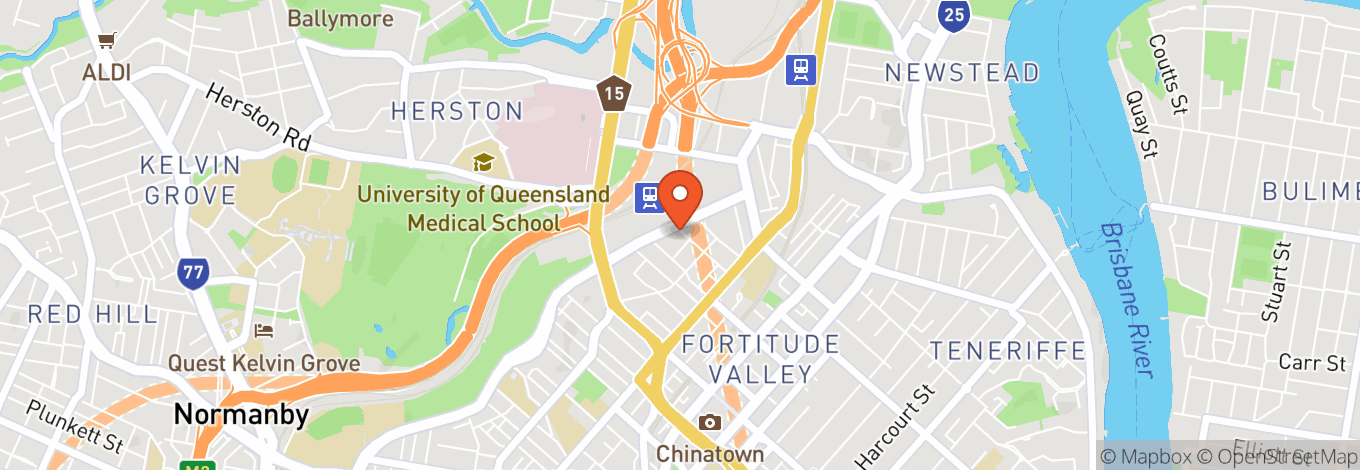 Map of Exhibition Building Brisbane