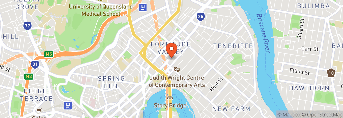 Map of Crowbar Brisbane