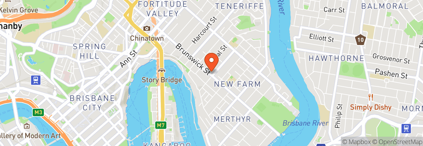 Map of The Junk Bar
