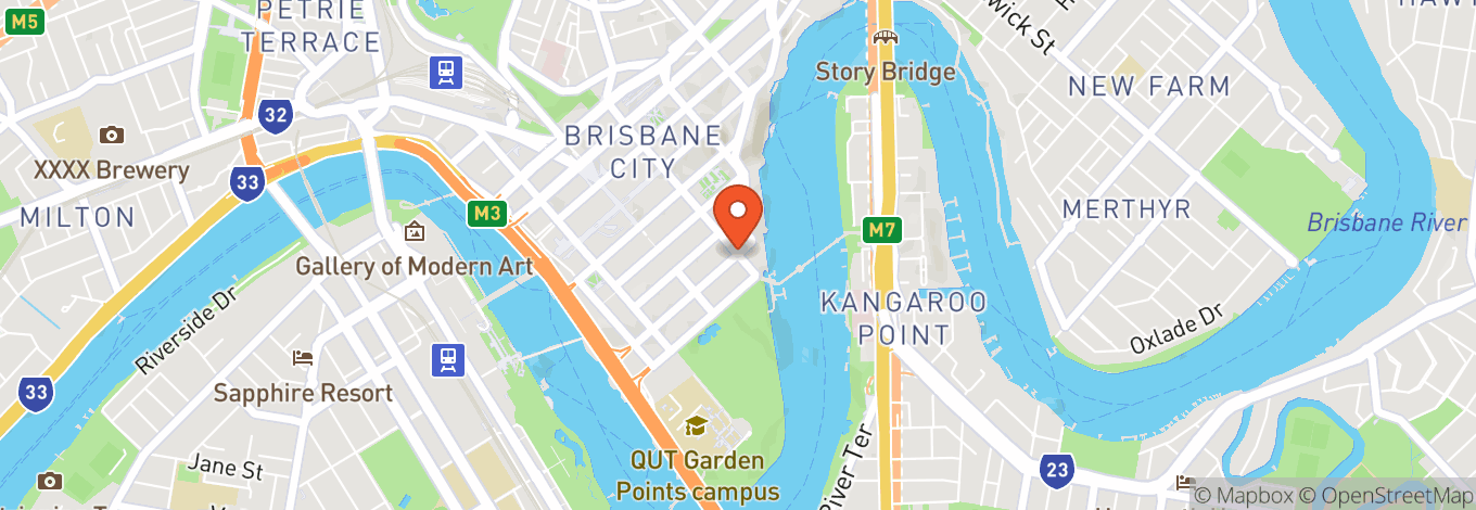 Map of Stamford Plaza Brisbane