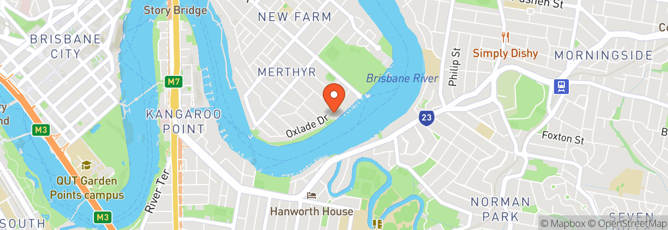 Map of Officer's Mess