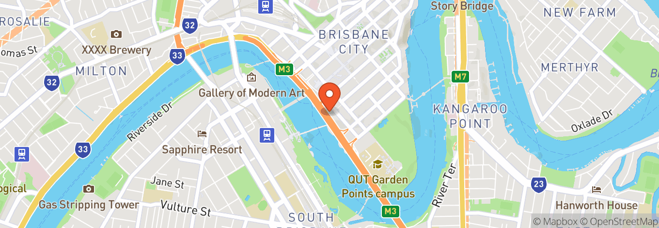 Map of Seadeck Brisbane