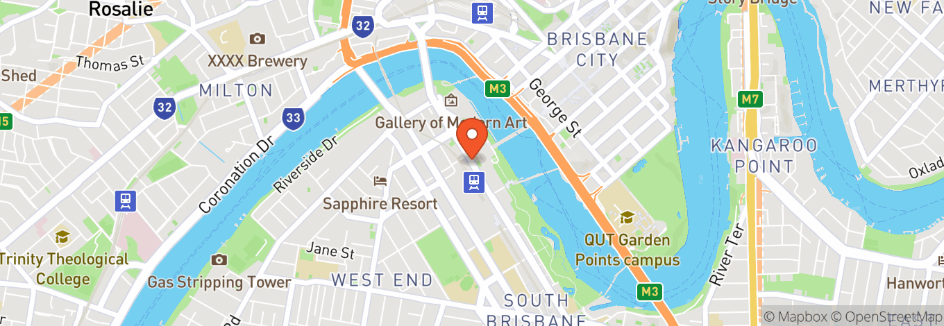Map of Concert Hall - Qpac