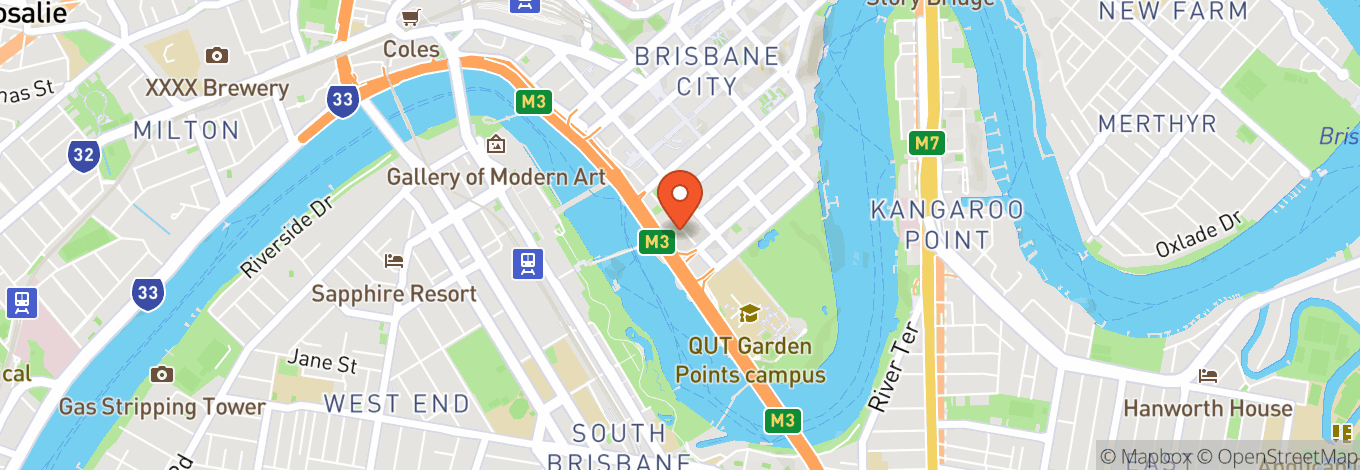 Map of The Star Brisbane