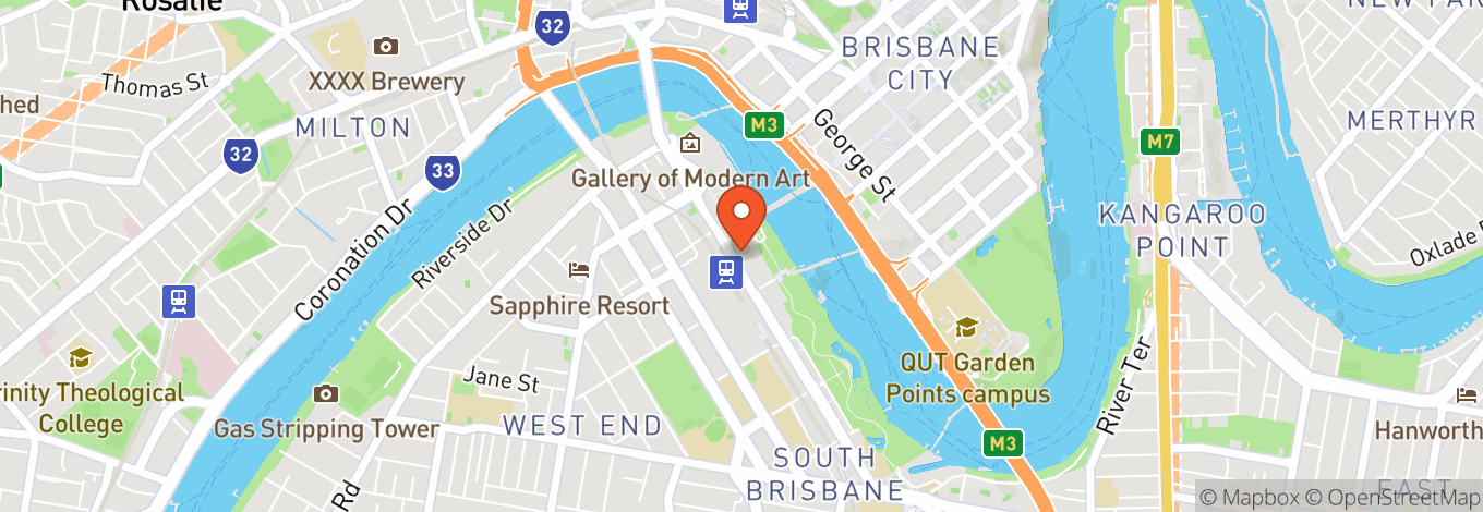Map of The Playhouse - Qpac
