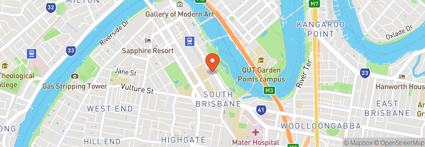 Map of Cineplex South Bank