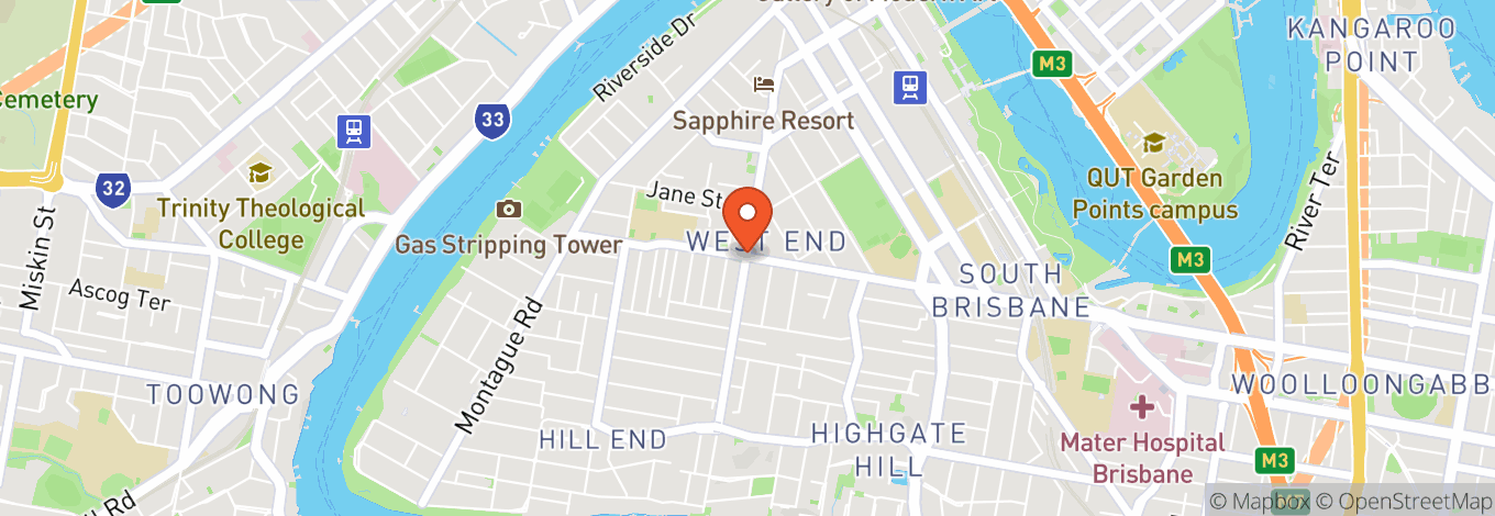 Map of West End