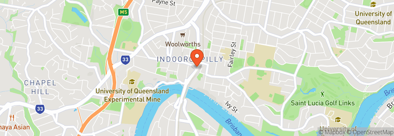 Map of Indooroopilly Hotel