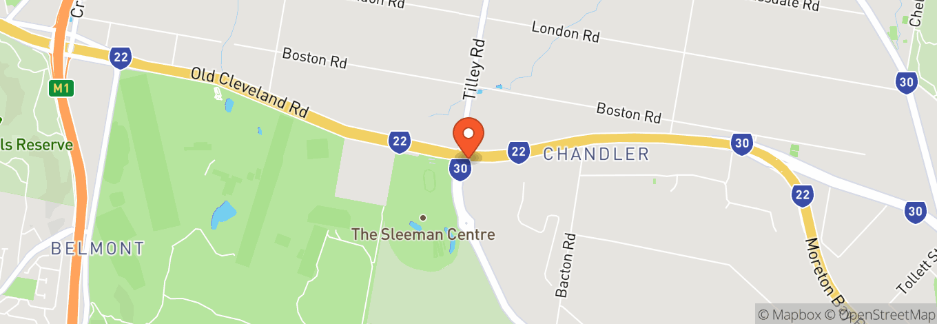 Map of Chandler Theatre