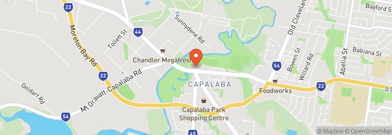 Map of Capalaba (Next To The Capalaba Tavern)