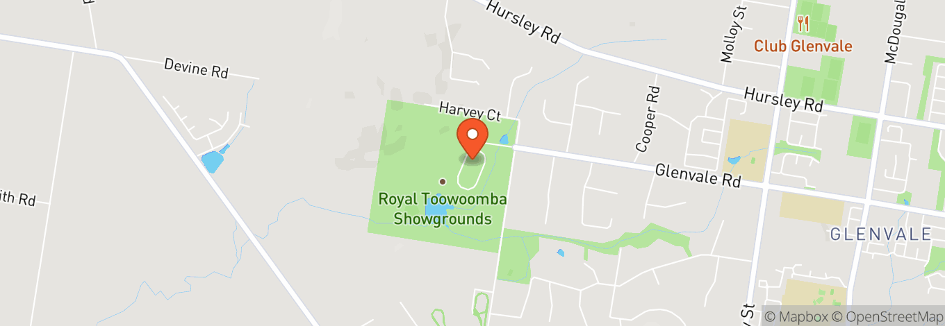 Map of Toowoomba Showgrounds