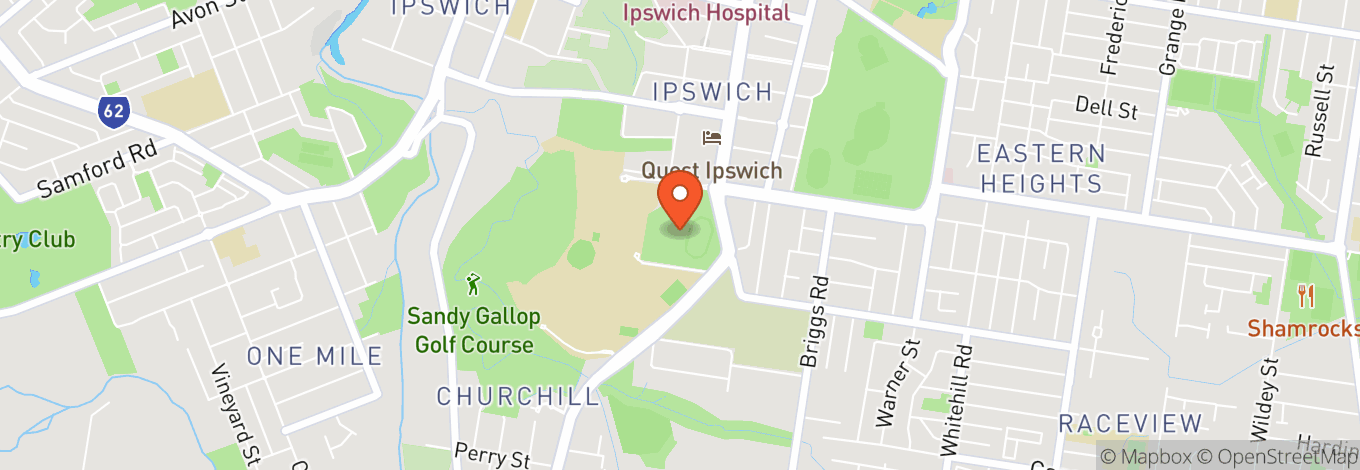 Map of Ipswich Show Society