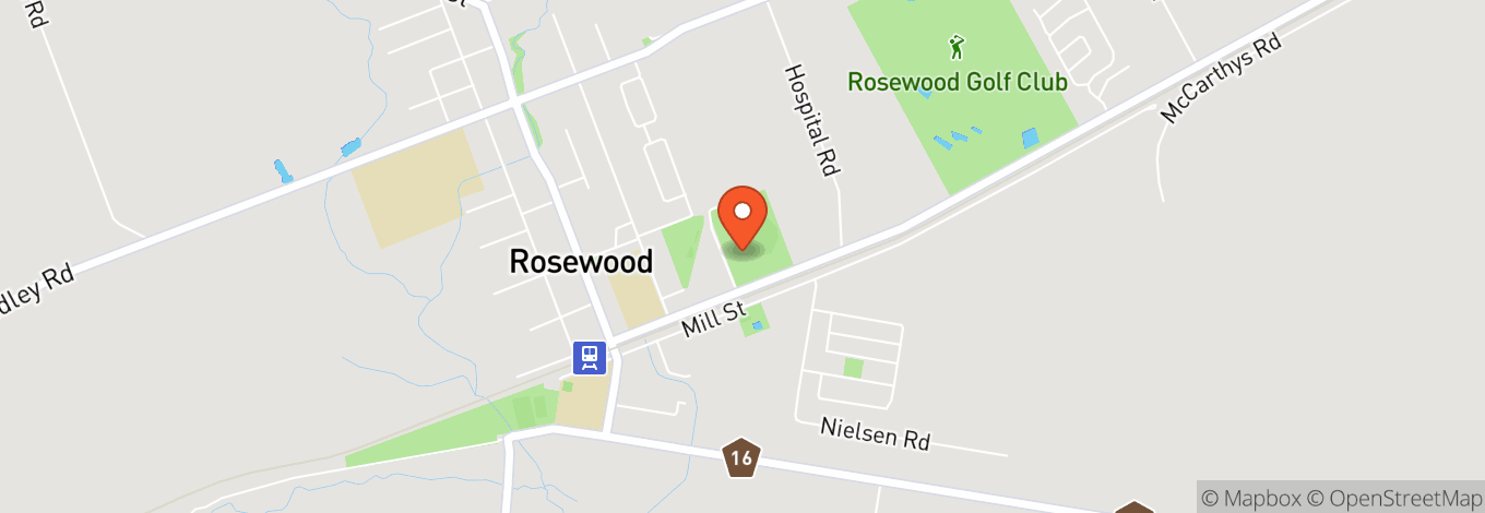 Map of Rosewood Showgrounds