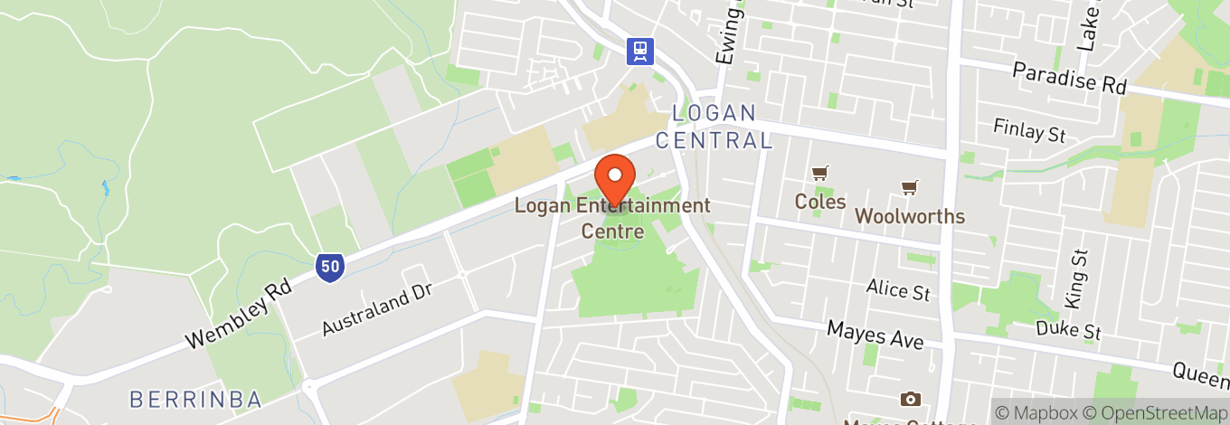 Map of Logan Entertainment Centre