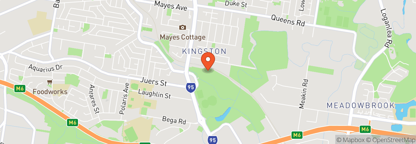 Map of Kingston Butter Factory