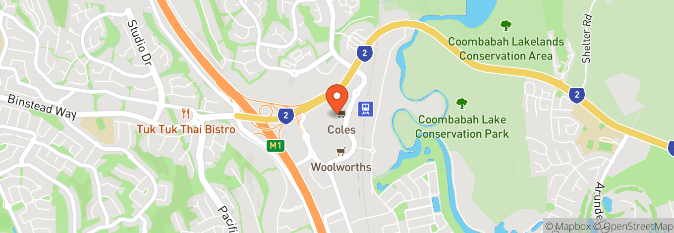 Map of Westfield Helensvale Circus Site