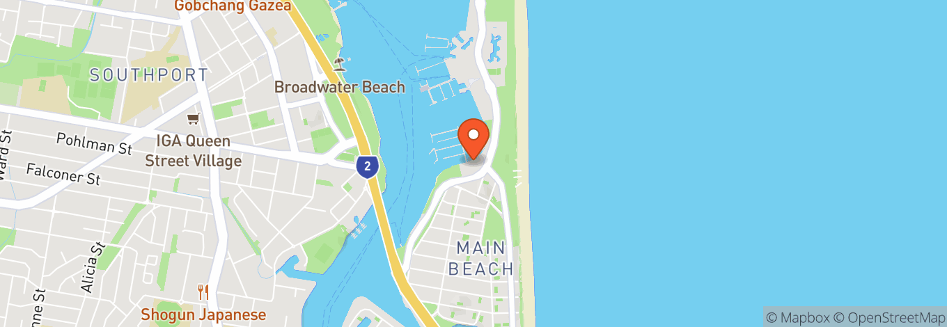 Map of Southport Yacht Club