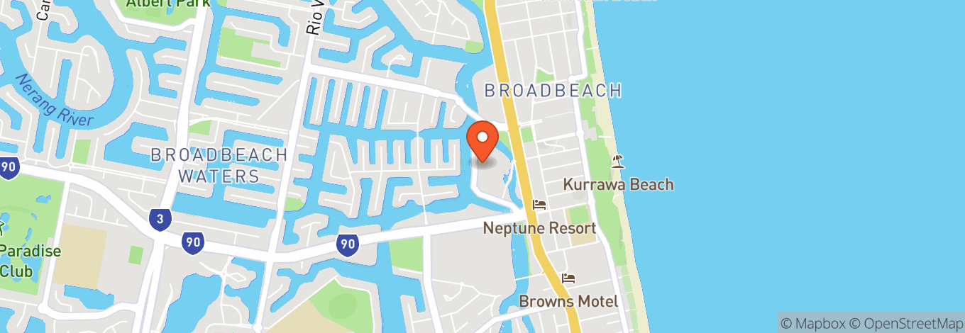 Map of The Star Gold Coast