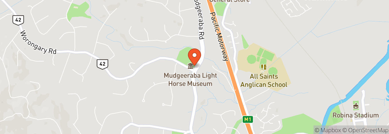 Map of Mudgeeraba Showgrounds